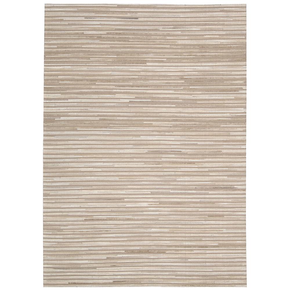 Nourison CPEL1 Capelle 2 Ft. 3 In.  X 3 Ft. Rectangle Rug in Beige